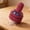 Purple, variant on Cartoon Mini Desktop Vacuum Cleaner,Cute Cartoon Round Shape with Blue LED Eye Light，Strong Suction Power for Eraser Dust, Tiny Crumbs(Blue)
