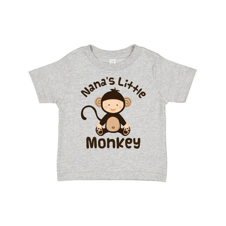 

Inktastic Nana s Little Monkey Gift Toddler Boy or Toddler Girl T-Shirt