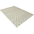 thumbnail image 4 of Hand Woven Flat Weave Kilim Jute Eco-Friendly Area Rugs - 3'X5', Rectangle Shape, Beige Gold Color, Geometric Pattern, High Pile, Natural Fiber, Handmade Area Rugs For Living Room (J00031), 4 of 8
