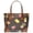 Brown, variant on Women’s Eva Extra-Small Printed Signature Logo Convertible Satchel (Brown / Multi)