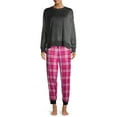 thumbnail image 2 of Secret Treasures Women's Plaid Sleep Jogger Pants, 2 of 7