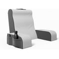 thumbnail image 1 of Kolbs Almohada de Lectura Soporte Completo para Mayor Comodidad Espuma Sólida Almohada de Respaldo para Cama Sentada Almohada de Juegos de Libros de Televisión - Almohada de Respaldo para Cama Respaldo Silla con Brazos (Gris/blanco, Alto), 1 of 8
