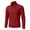 Red, variant on Men Kitted Pulover Sweater Zip up Polo Long Seeve Sweaters