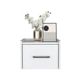 thumbnail image 3 of Miekor Furniture Floating Nightstand Calion, Bedroom, White W4US2858, 3 of 7