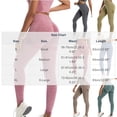 thumbnail image 3 of vdgthytj&nbsp;Yoga Pants Women Quick Dry Butt Lifting Belly Control High Waist Leggings Gym Training Workout Pants, 3 of 6