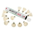 thumbnail image 3 of Volantes Pato 12pcs Badmintons / pluma de ganso Cock / espuma Cabeza Martillos de la lanzadera Volantes Set juego de pelota de bádminton con el tubo de almacenamiento REIZ Volantes, 3 of 7