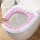 thumbnail image 5 of Household Toilet Seat Thickened With Handle Winter Toilet Ring Washable Sets Wear Knitted Toilet Seat, 5 of 7