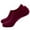 Wine, variant on Blczomt Womens Socks Low Cut Non Slip No Show Sock Gray Cotton Ankle Womens Socks