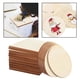 thumbnail image 4 of Rodajas de madera, rodajas de madera natural, forma de artesanía de madera para bricolaje, regalo artístico 20 piezas mixtas, 4 of 9