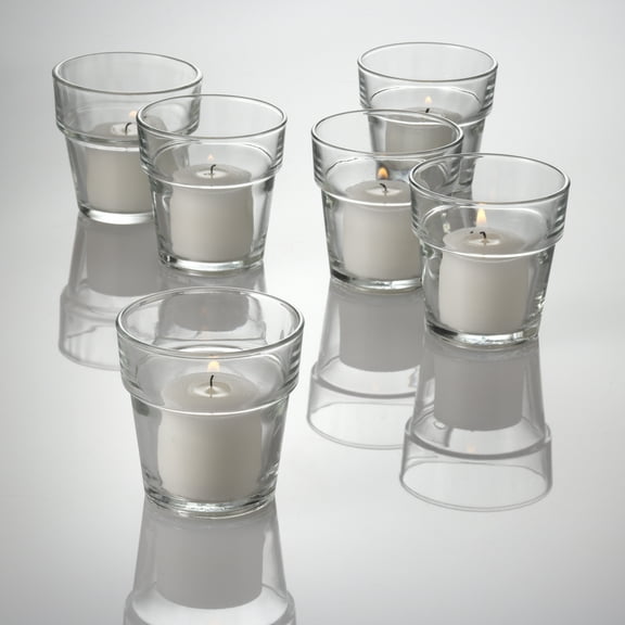 Eastland Votive Holder Clear Flower Pot Set of 72