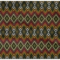 thumbnail image 3 of oneOone Organic Cotton Poplin Twill Fabric Aztec Flame Stitch Print Fabric BTY 42 Inch Wide, 3 of 3