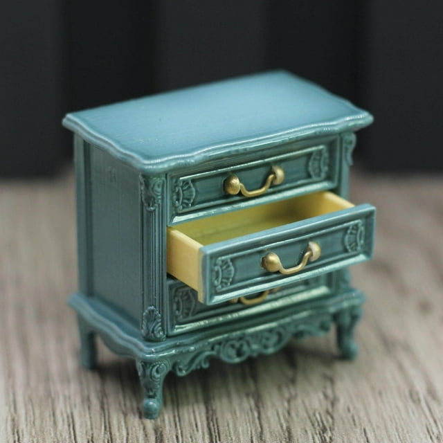 Baohd 1:16 Tables de Chevet Accessoires de Cabinet Modèle de Mobilier pour Enfants