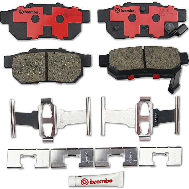 Balatas BREMBO Bajos metales 2010 A 2013 Honda trasero Kit