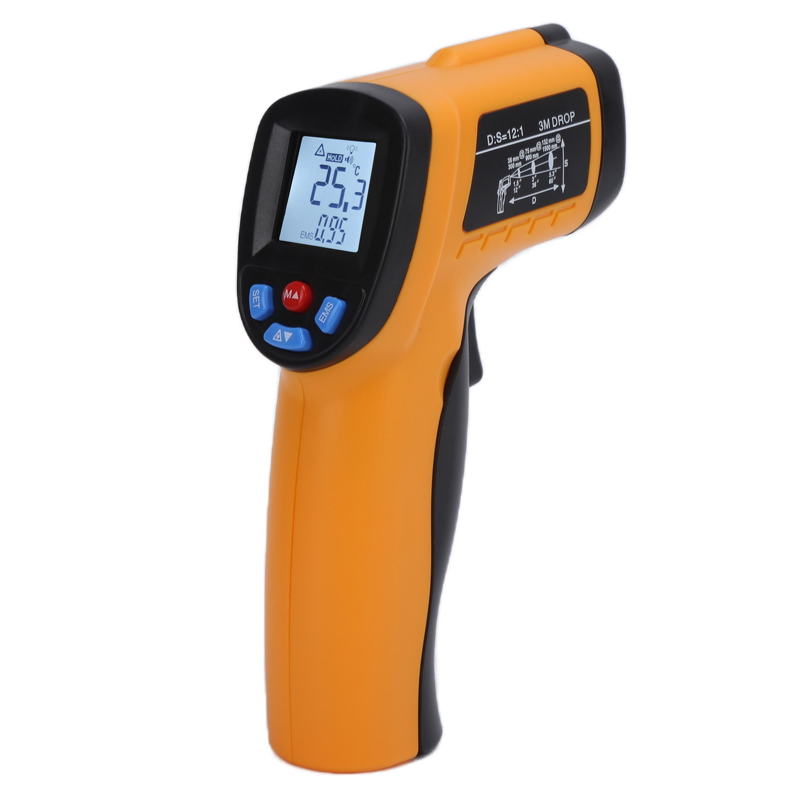OCDAY Digital Laser Infrared Temperature Gun Thermometer Thermal N 