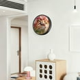 thumbnail image 6 of Indoor 12' Voice-Activated Luminous Decoration Wall Clock With LED Night Light Cute &beautiful Face, 6 of 8