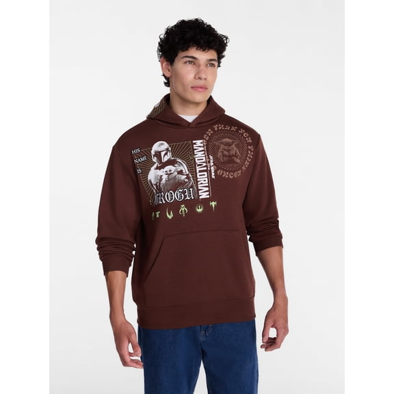 Star Wars' The Mandalorian Men's & Big Men's Hoodie, Sizes XS-5XL