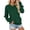 A Army Green, variant on Sweatshirt for Women Solid Color V Neck Long Sleeve Pullover Tops with Pocket Lightweight Basic Workout Casual Sweatshirts,Size S-2XL