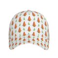 thumbnail image 2 of Balery Baseball Cap Adjustable Size for Running Workouts and Outdoor Activities All Seasons Dad Hat(Cute Carrot Print), 2 of 9