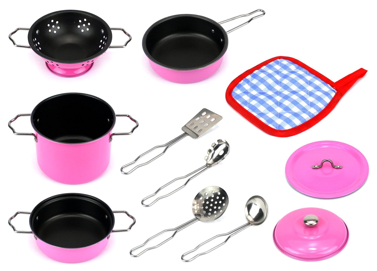 Little Chef Combo Complete 11 Pcs. Metal Children's Kid's Toy