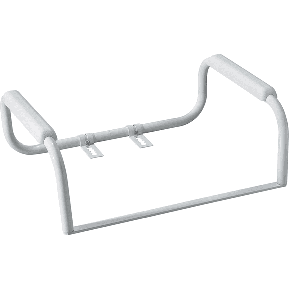 Moen Inc Moen Toilet Safety Bar Rail - Single Pack — ADA-Compliant Wall-Mount, Concealed-Screw Install