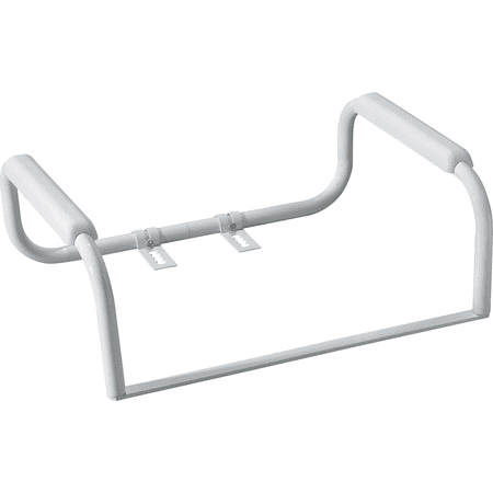 Moen Inc Moen Toilet Safety Bar Rail - Single Pack — ADA-Compliant Wall-Mount, Concealed-Screw Install