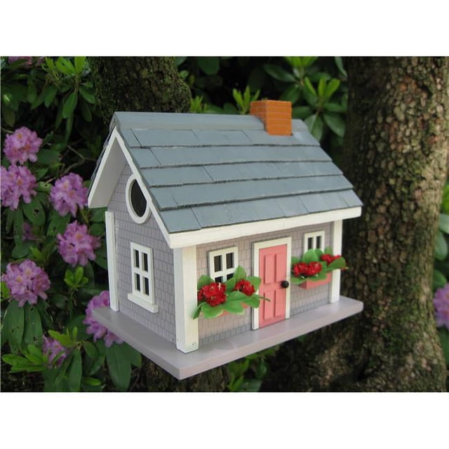 Home Bazaar HB-9305S Fledgling Series Vineyard Cottage - Grey