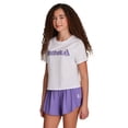 thumbnail image 2 of Reebok Girl's Athletic T-Shirt & Flutter Short, 2-Piece Set, Sizes 4-18, 2 of 10