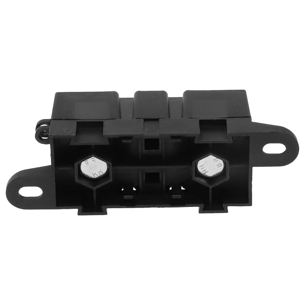 Porte-fusible Mega Robuste 60-500A - Pour Applications 12V/24V Voiture, Bateau - Avec Bornes M8 - Accepte Fusibles à Boulon, Lame, Automatique - Modèle 350A Inclus