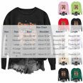 thumbnail image 6 of Uootdi Game Day Womens Sweatshirts Crew Neck Long Sleeve Football Stitch Leopard Bow Graphic Print Sweatshirt for Women Loose Fit Lightweight Womens Tops, 6 of 6