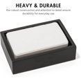 thumbnail image 2 of Wqlpp-00 21-Yew-Soapdish-Carré-Noir Mat, 2 of 4