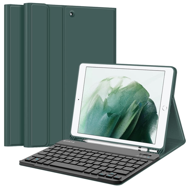 Funda con teclado FINTIE para iPad de 9.ª, 8.ª y 7.ª generación 10.2 con lápiz