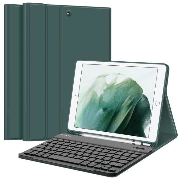 Funda con teclado FINTIE para iPad de 9.ª, 8.ª y 7.ª generación 10.2 con lápiz