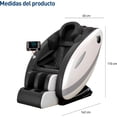 thumbnail image 2 of Sillón de Masaje Bluelander Gravedad Cero Terapéutico de Cuerpo completo negro, 2 of 6