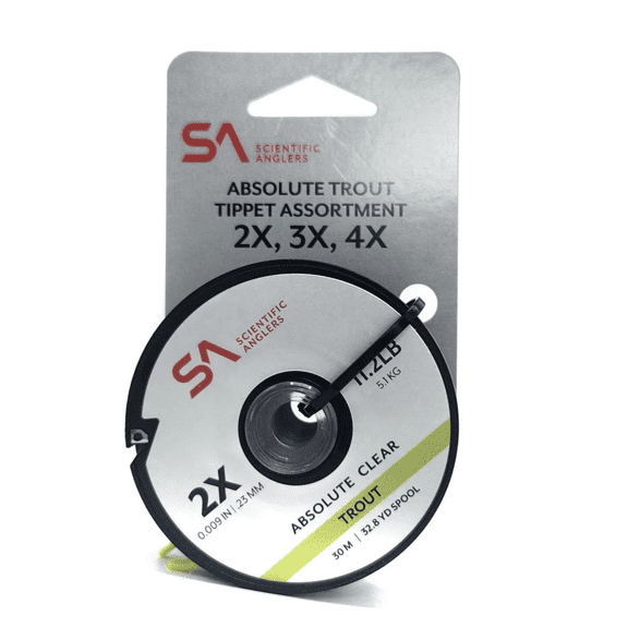 Scientific Anglers Absolute Trout Clear Tippet Assortment - 2X-4X