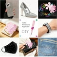 thumbnail image 5 of Hotfix Applicator, 5 in 1 Hot Fixed Wand Bedazzler Kit, Rhinestones Setter Wand Tool with 5 Different Tip Sizes, DIY Bedazzler Kit with Rhinestones with Support Stand, 5 of 8