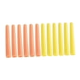 thumbnail image 4 of S SERENABLE 12Pcs Trampoline Enclosure Pole Foam Sleeves Padding for Jumping Bed Railing 6 Orange 6 Yellow, 4 of 9