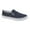 Navy Blue, variant on Dek Boys Gusset Casual Canvas Yachting Shoes