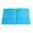 Blue, variant on Anhility 3-Prong Plastic Folders with Pockets, 2 Pocket Folders with Fasteners, Tear-Resistant Heavy Duty Pockets, Fit Letter Size Paper, Fit for School Office Home Business, 18.7"x 11.4", Blue