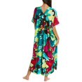 thumbnail image 2 of Natori womens  Suisai Caftan, XS, Black, 2 of 3