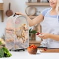 thumbnail image 3 of HELLHERO Horse Snowy Landscape Blender Dust Cover for Kitchen Counter Univesal for Home Kitchen Indoor with Lightweight, 3 of 6
