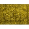 thumbnail image 1 of Ahgly Company Indoor Rectangle Abstract Yellow Contemporary Area Rugs, 3' x 5', 1 of 4