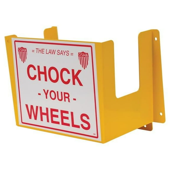 Vestil Manufacturing WC-H-R 40 lbs Deluxe Wheel Chock Holder