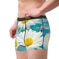 thumbnail image 4 of Kll Daisy Flowers Men'S Cotton Boxer Briefs Underwear-Medium, 4 of 9