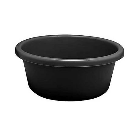 Rubber Feed Tub - Fortiflex Feed Tub 6 Gallon Black 6 Gal