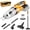 Yellow, variant on Cordless Vacuum Cleaner, Stick Vacuum with LED Display, Anti-Tangle Brushroll, 4 in 1 Lightweight Handheld Vacuum for Carpet, Hard Floor, Pet Hair, Yellow
