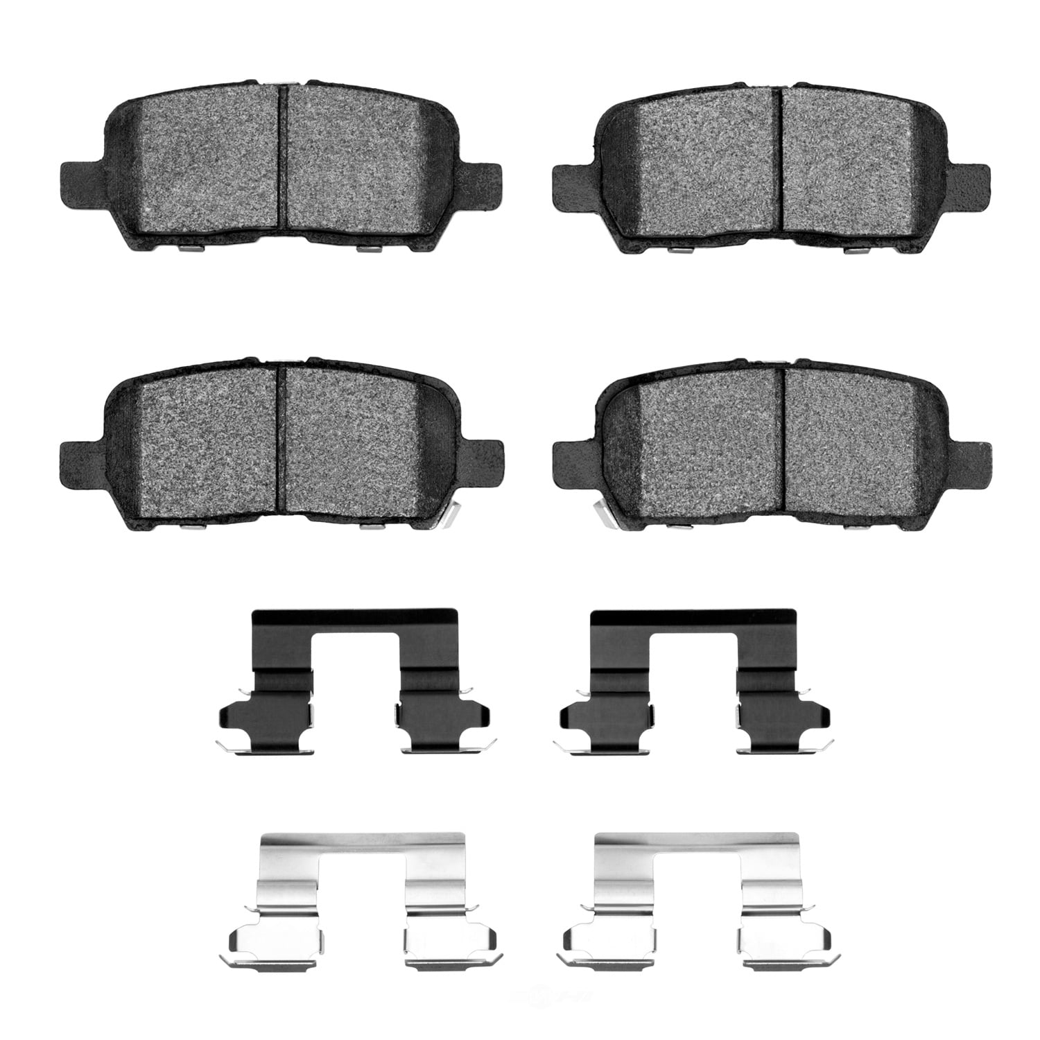 Dynamic Friction Company 1551-0999-01 DFC 5000 Advanced Brake Pads - Ceramic and Hardware Kit - OE