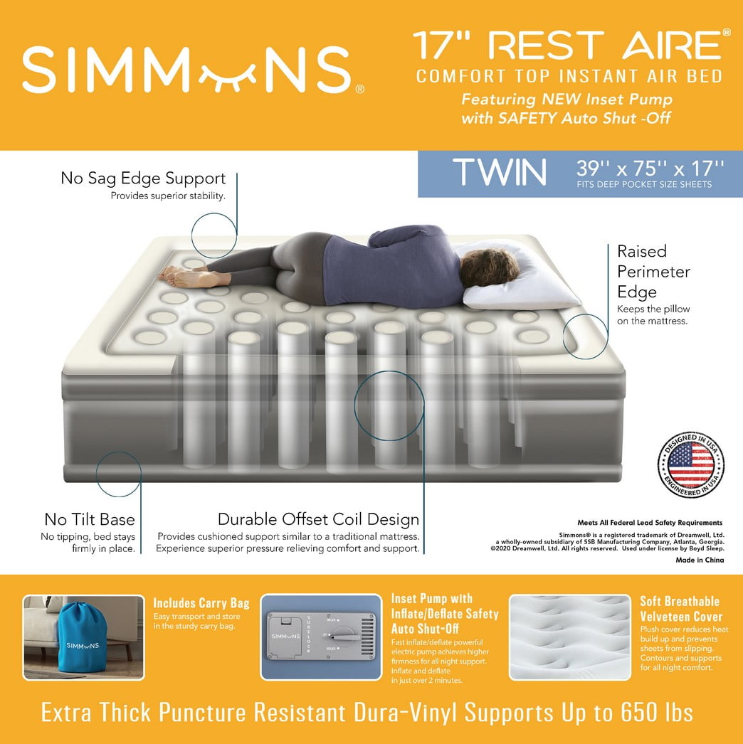 simmons rest aire 17