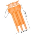 thumbnail image 4 of BESTYASH 1Pcs Étui à Fléchettes Rectangulaire en Plastique Orange pour Rangement et Protection Sportive, 4 of 5