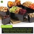 thumbnail image 5 of NUT CRAVINGS Gourmet Collection - Thank You Tower Gift Basket, Gourmet Nuts & Dried Fruits with TY Ribbon + Greeting Card 12 Assortments Food Platter Appreciation Care Package, 5 of 7