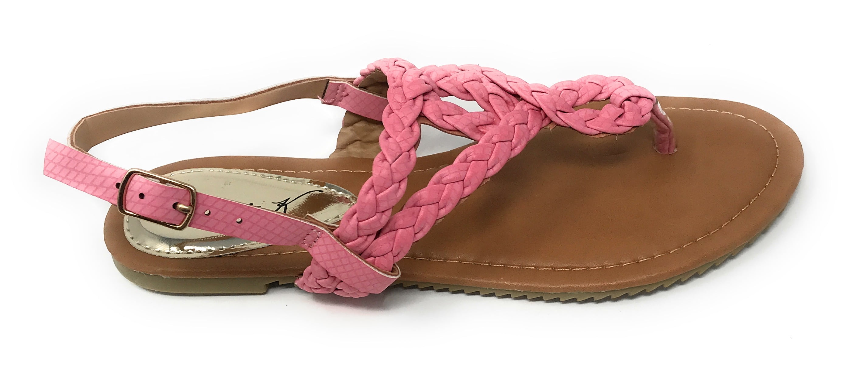 Victoria K Women's Braided Design Sandals